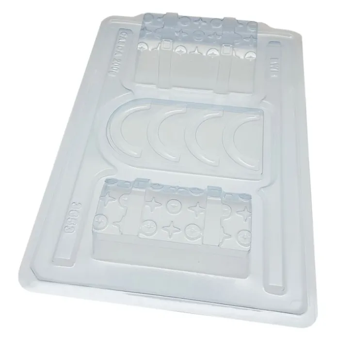 Set de moldes para chocolate bolso 3D