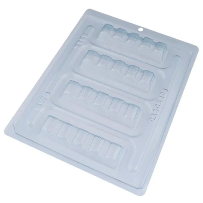 Set de moldes para chocolate 4 barritas Kinder