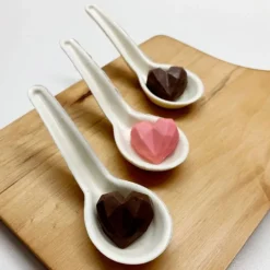 Set de moldes para chocolate 3 cucharas