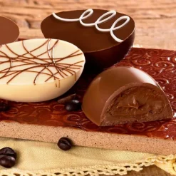 Set de moldes para chocolate 5 huevos de Pascua 100 g
