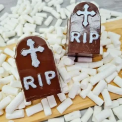 Set de moldes para chocolate lápidas Halloween