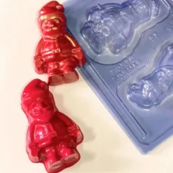 Set de moldes para chocolate Papá Noel
