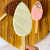 Set de moldes para chocolate 3 paletas de helado