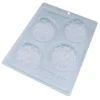 Set de moldes para chocolate 4 trufas