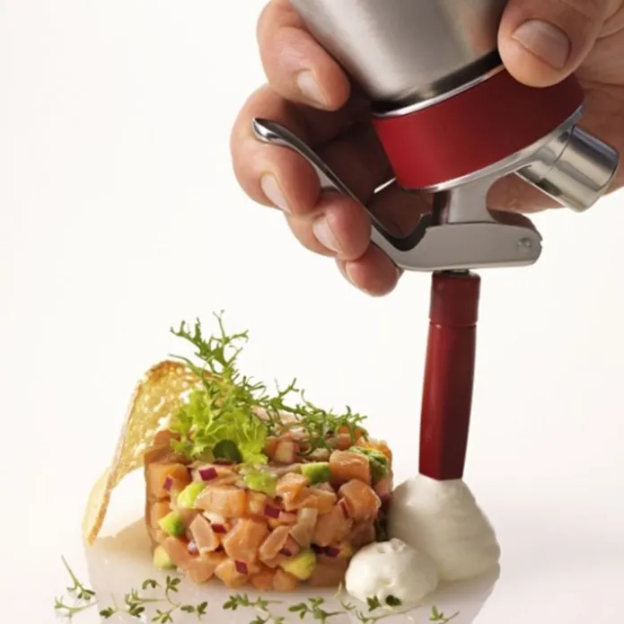Sifón para espumas Gourmet Whip 0,5 litros - Acero inoxidable - iSi