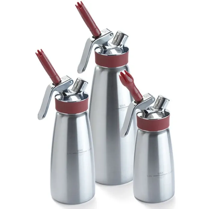 Sifón para espumas Gourmet Whip 0,5 litros - Acero inoxidable - iSi