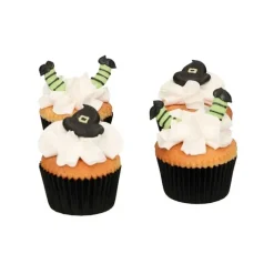 Sombreros y piernas de bruja de azúcar Halloween (18) - Sin gluten - Funcakes