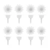 Soportes blancos para velas (12) - Modecor
