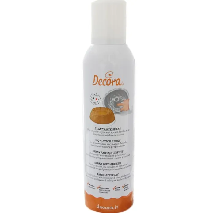 Spray antiadherente 250 ml - Sin gluten - Decora