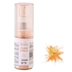 Spray de purpurina en polvo Pump Spray oro 10 g - Sin gluten - Decora