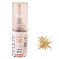 Spray de purpurina en polvo Pump Spray oro antiguo 10 g - Sin gluten - Decora