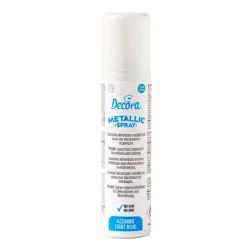 Spray metalizado azul 75 ml - Decora
