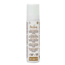 Spray metalizado oro 75 ml - Sin gluten - Decora