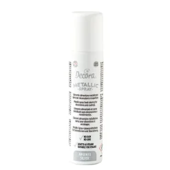 Spray metalizado plateado 75 ml - Decora