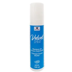 Spray Velvet efecto terciopelo azul 100 ml - Sin gluten - Martellato