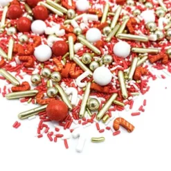 Sprinkles bastones de Navidad Holly Jolly 90 g - Happy Sprinkles