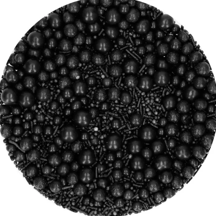 Sprinkles Black Medley 65 g - Funcakes