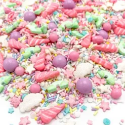 Sprinkles colores pastel But First Unicorn 90 g - Happy Sprinkles