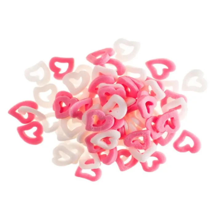 Sprinkles corazones 100 g - Sin gluten - Dekora