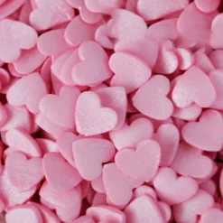 Sprinkles corazones rosas 60 g - Azucren