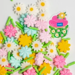 Sprinkles de azúcar flores de primavera 60 g - PME