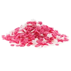 Sprinkles de azúcar rosas 100 g - Sin gluten - Dekora