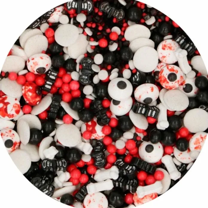 Sprinkles 3D Medley Bloody and Bat Halloween 70 g - Funcakes