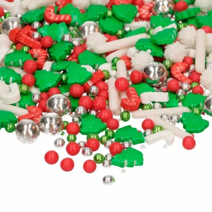 Sprinkles 3D Medley Christmas Wishes Navidad 70 g - Funcakes