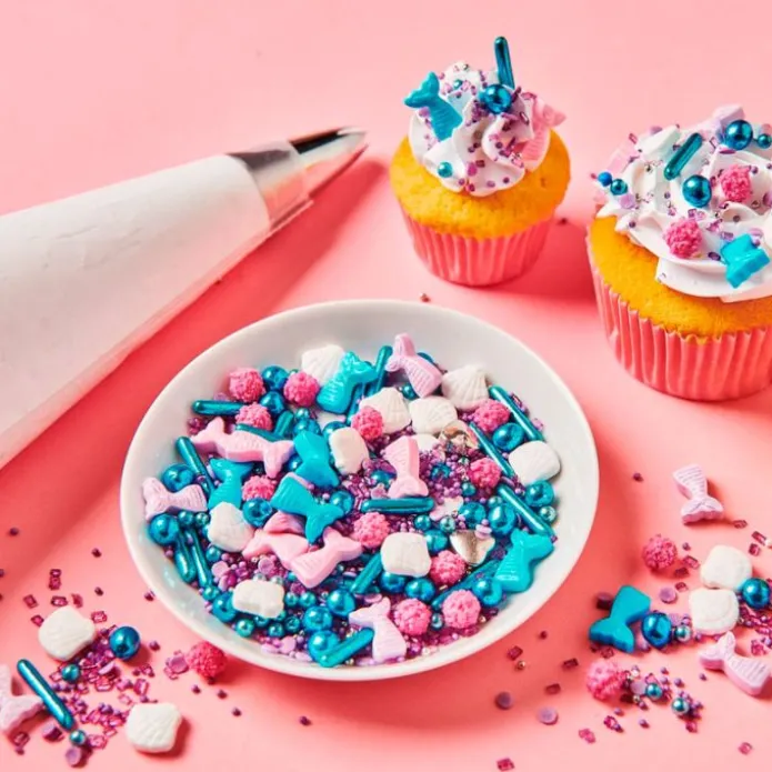 Sprinkles 3D Medley Miracle Mermaid Sirenas 70 g - Funcakes