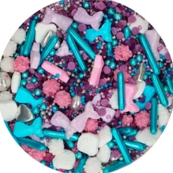Sprinkles 3D Medley Miracle Mermaid Sirenas 70 g - Funcakes