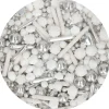 Sprinkles 3D Medley Silver Lining Corazones 70 g - Funcakes