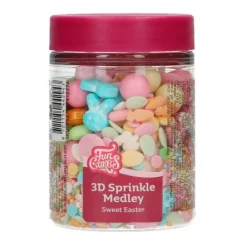 Sprinkles 3D Medley Sweet Easter Pascua 70 g - Funcakes