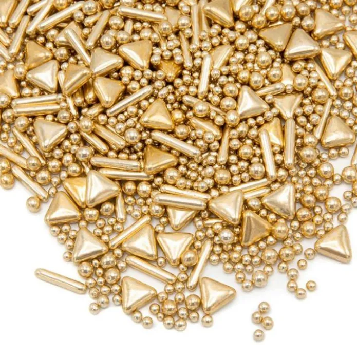Sprinkles dorados Vintage Gilding 190 g - Happy Sprinkles