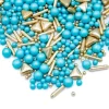 Sprinkles dorados y azules Boy Gang 190 g - Happy Sprinkles