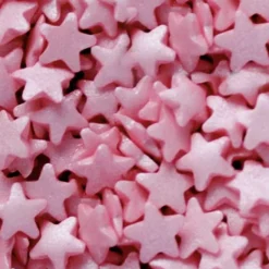 Sprinkles estrellas rosas 60 g - Azucren