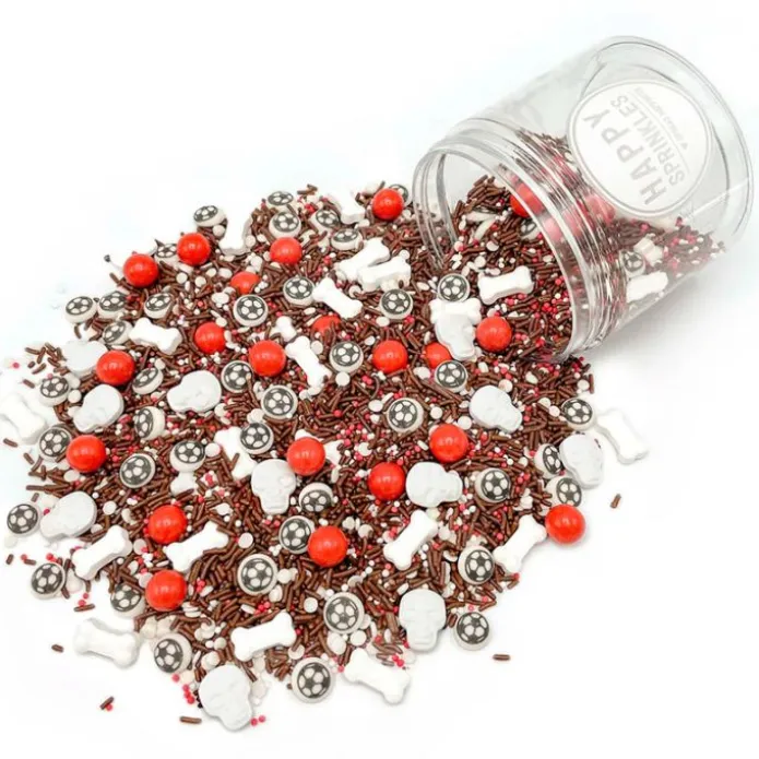 Sprinkles Fútbol y Halloween azúcar y chocolate 90 g - Happy Sprinkles