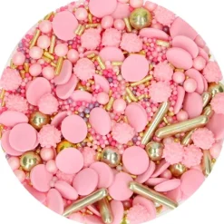 Sprinkles Glamour Pink Medley 65 g - Funcakes