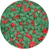 Sprinkles Holly Mix 55 g - Funcakes