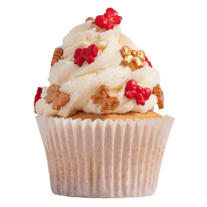 Sprinkles lazos de regalo rojos y dorados de azúcar Navidad 25 g - PME