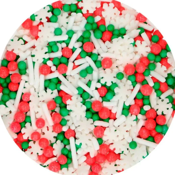 Sprinkles Medley Christmas Navidad 60 g - Funcakes