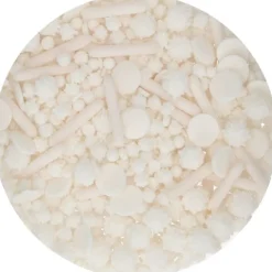 Sprinkles Medley White 65 g - Funcakes