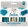 Sprinkles Mix metalizados azul y plata 85 g (3) - Decora