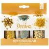 Sprinkles Mix metalizados multicolor y oro 85 g (3) - Decora