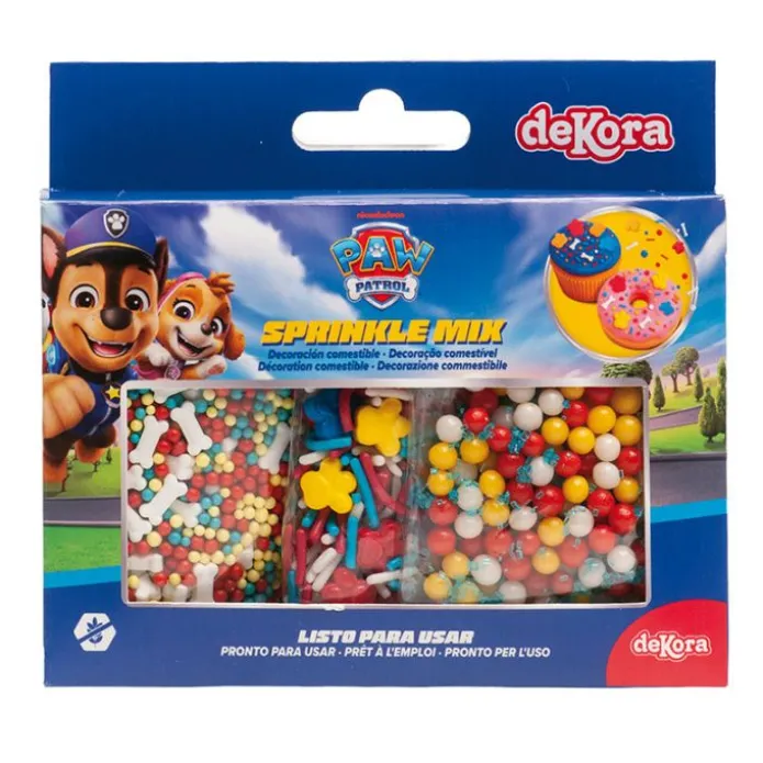 Sprinkles Mix Patrulla Canina 70 g - Sin gluten - Dekora