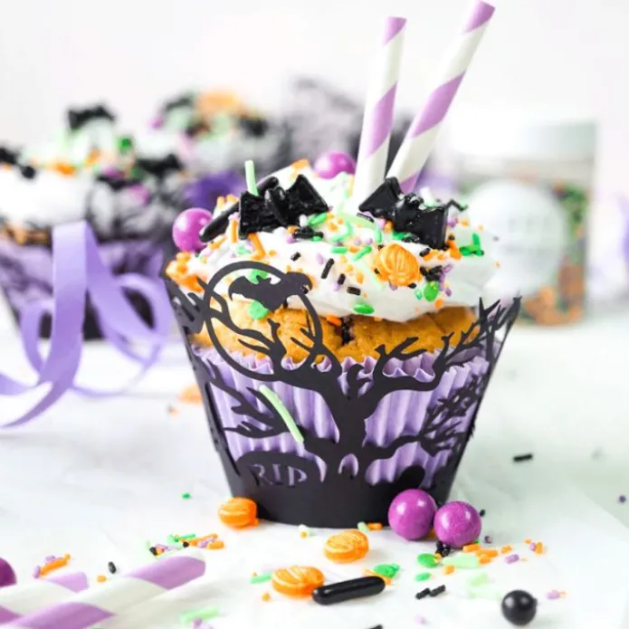 Sprinkles murciélagos, calabazas Halloween Creepin' It Real 90 g - Happy Sprinkles