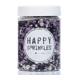 Sprinkles negro, plata y púrpura Witch Please 90 gr - Happy Sprinkles