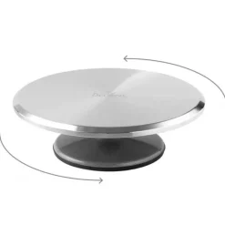 Stand de aluminio redondo giratorio 29 cm - Decora