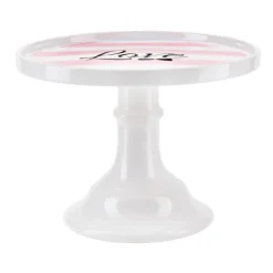 Stand de cerámica blanco Love 25 cm - Miss Étoile + REGALO plato
