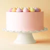 Stand de melamina borde ondulado crema 27 cm - A Little Lovely Company