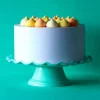 Stand de melamina borde ondulado verde menta 27 cm - A Little Lovely Company